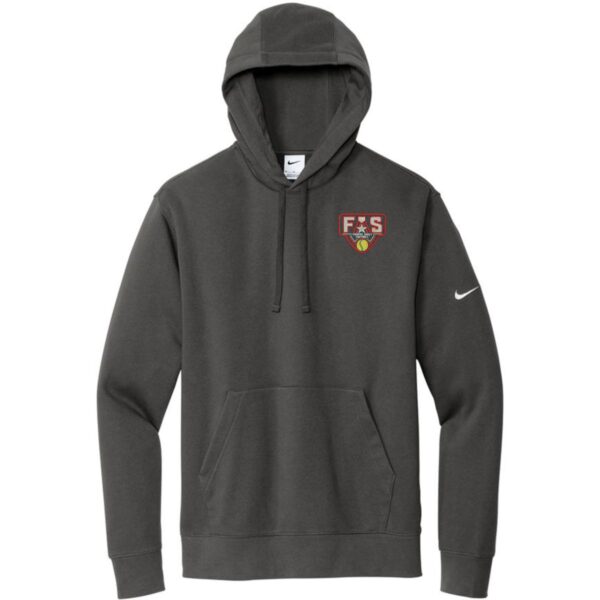 Nike Club Fleece Sleeve Swoosh Pullover Hoodie - Image 7