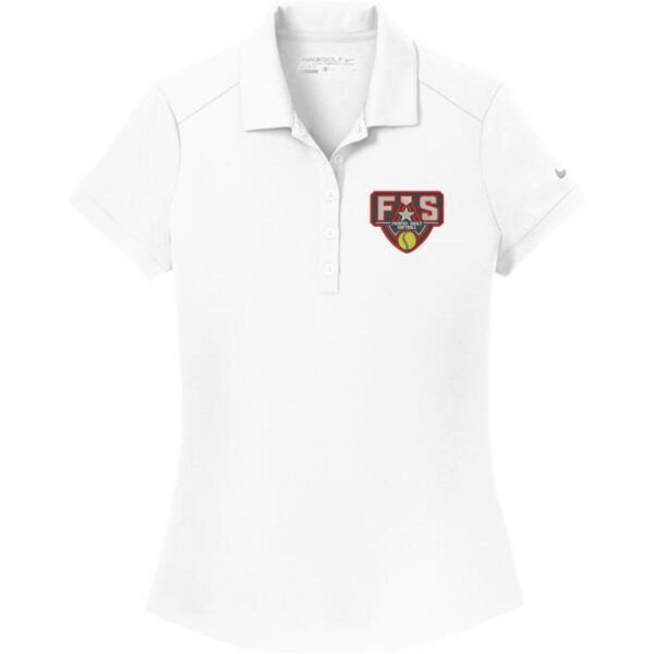 Nike Ladies Dri-FIT Players Modern Fit  Polo - Image 2