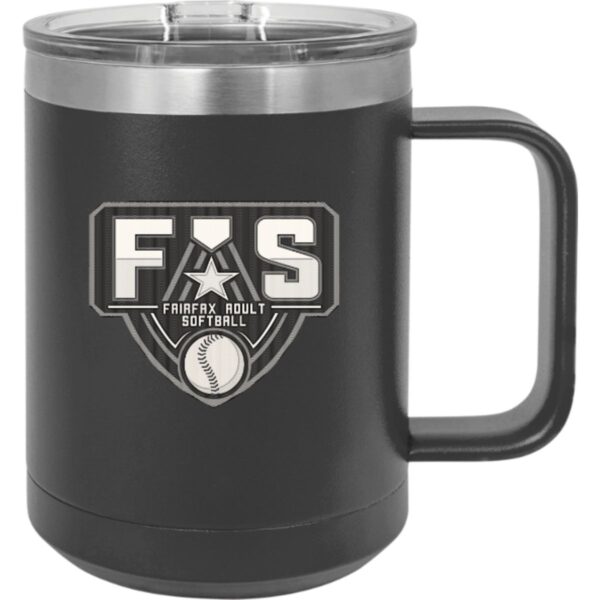 15 oz Polar Camel Vacuum Insulated Mug with Slider Lid - Image 2