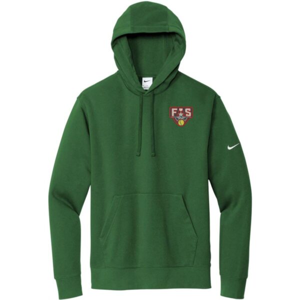 Nike Club Fleece Sleeve Swoosh Pullover Hoodie - Image 8