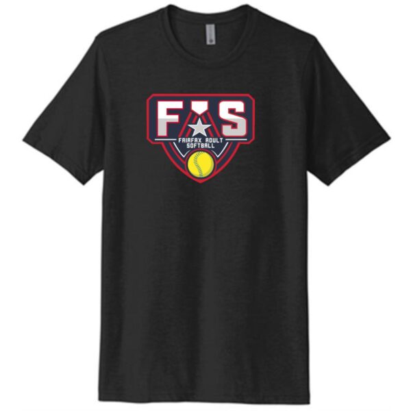 Next Level Unisex Poly/Cotton Tee - Image 2