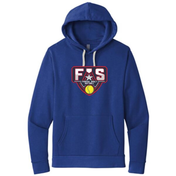 Next Level Unisex 80/20 Fleece Pullover Hoodie - Image 5