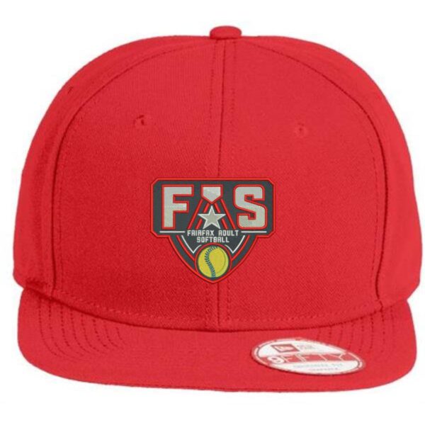 New Era ® Standard Fit Flat Bill Snapback Cap