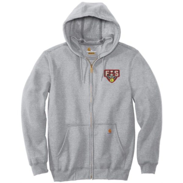 Carhartt Midweight Hooded Zip-Front Sweatshirt - Image 2
