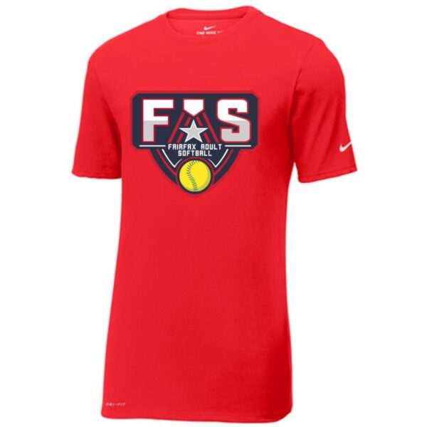 Nike Dri-FIT Cotton/Poly Tee. - Image 3