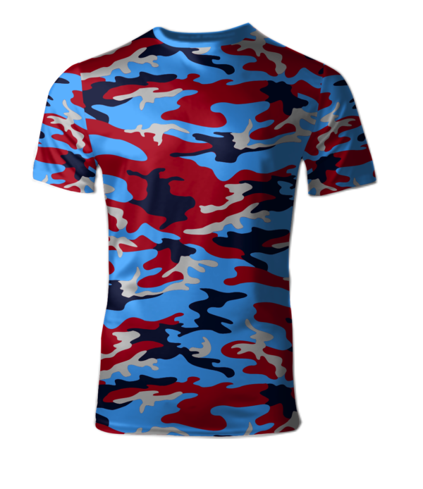 Custom Sublimated "Camo" Cool Performance Unisex Crew All Sport Jersey