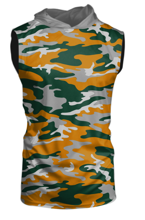 Sublimated Hood Tank Custom "Camo" Cool Performance Unisex Tank