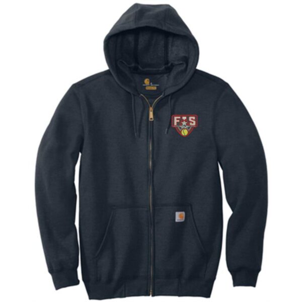 Carhartt Midweight Hooded Zip-Front Sweatshirt - Image 3