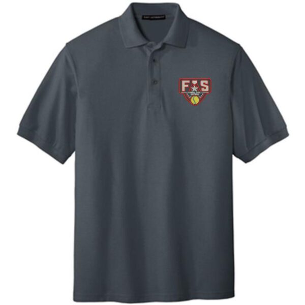 Port Authority Silk Touch Polo. - Image 3