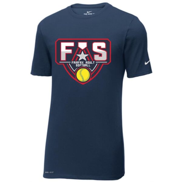 Nike Dri-FIT Cotton/Poly Tee. - Image 5