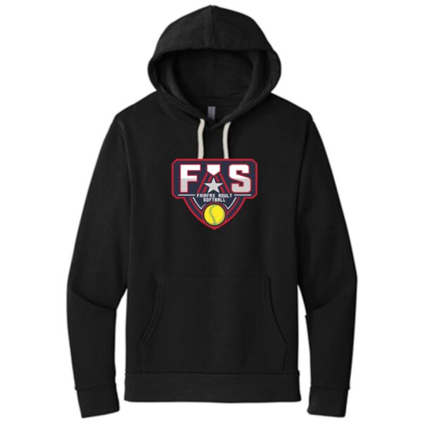 Next Level Unisex 80/20 Fleece Pullover Hoodie - Image 2