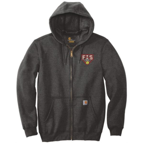 Carhartt Midweight Hooded Zip-Front Sweatshirt - Image 4