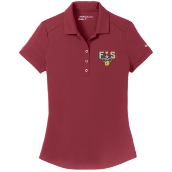 Nike Ladies Dri-FIT Players Modern Fit  Polo - Image 3