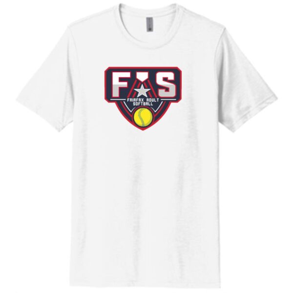 Next Level Unisex Poly/Cotton Tee - Image 3