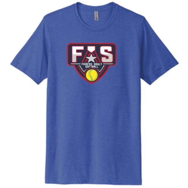 Next Level Unisex Poly/Cotton Tee - Image 4