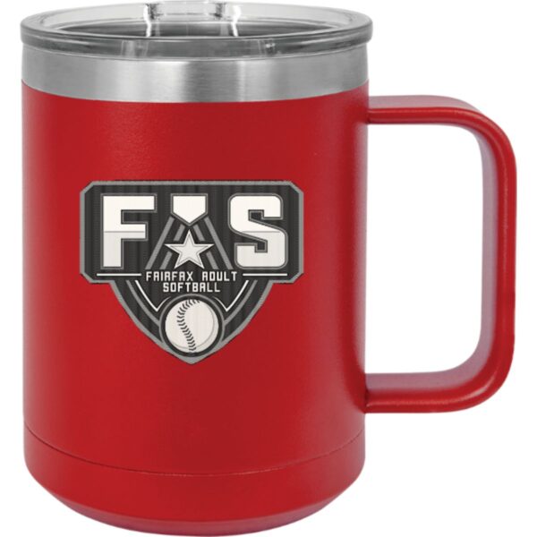 15 oz Polar Camel Vacuum Insulated Mug with Slider Lid