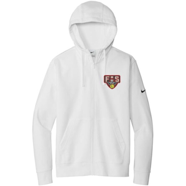 Nike Club Fleece Sleeve Swoosh Full-Zip Hoodie